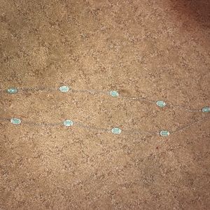 Kendra Scott Necklace w/ sea foam beading
